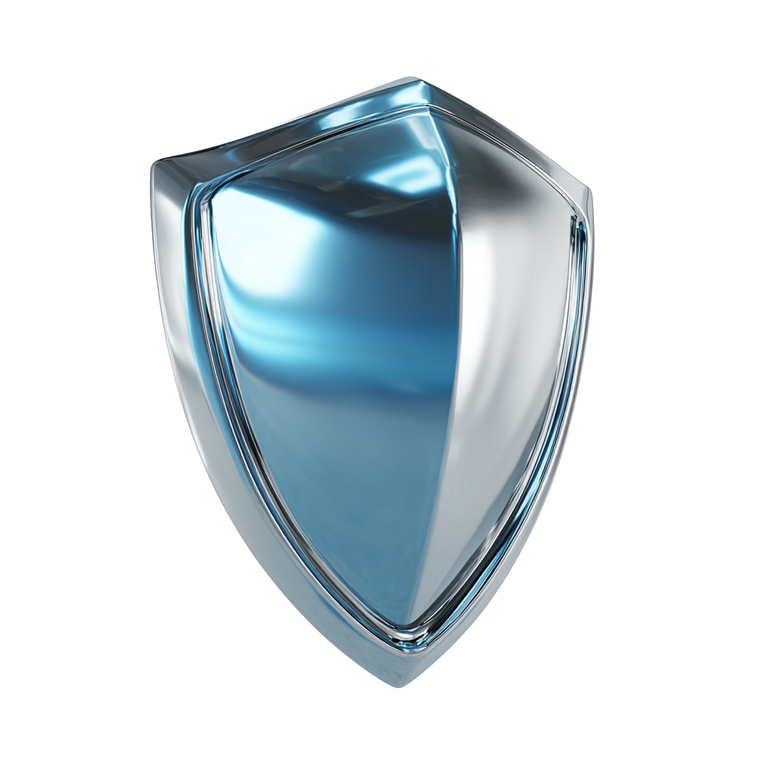 Metallic Shield Render Vinyl Car Decal Sticker – Waterproof & UV-Resistant 3.4133333333333336"