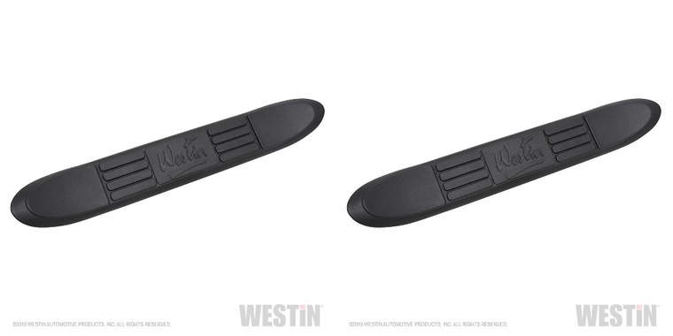 2x Upgrade with Westin Black Nerf Bar Pad | Easy Install | 4 Clip Mount | USA Designed