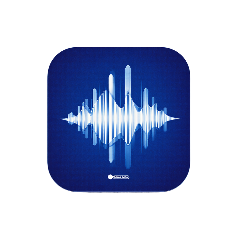 Sound Wave Icon Vinyl Car Decal Sticker – Waterproof & UV-Resistant 3.4133333333333336"