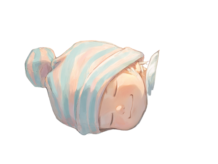 Sleeping Newborn Baby V19 Vinyl Car Decal Sticker – Waterproof & UV-Resistant 6.1866666666666665"