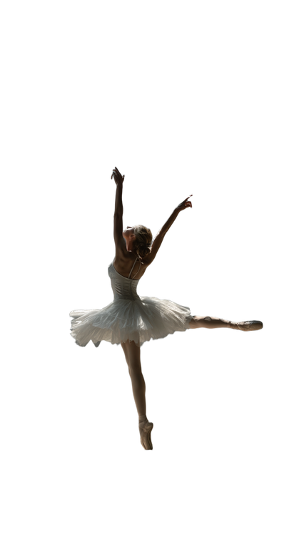 Ballerina In Theatre Vinyl Car Decal Sticker – Waterproof & UV-Resistant 9.706666666666667"