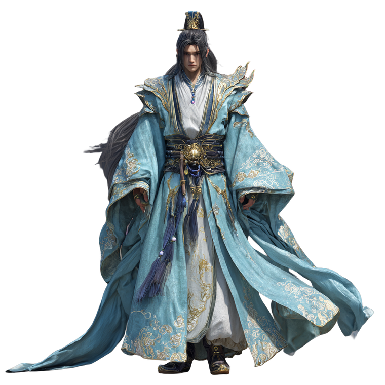 Ancient Chinese Deity V10 Vinyl Car Decal Sticker – Waterproof & UV-Resistant 3.4133333333333336"