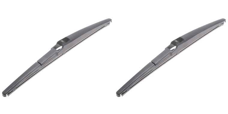 2x ANCO Black Rear Blade Wiper | 11 Inch Length | Universal Fit | Single Blade