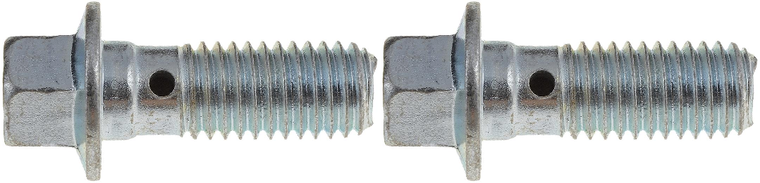2x Dorman Banjo Bolt | OE Replacement Steel Bolt | Reliable Performance | Direct Fit | Ideal Brake Hydraulic Hose Solution