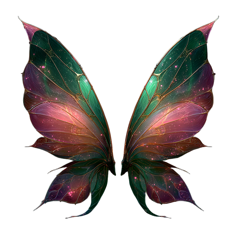 Fantasy Butterfly Wings V3 Vinyl Car Decal Sticker – Waterproof & UV-Resistant 6.826666666666667"