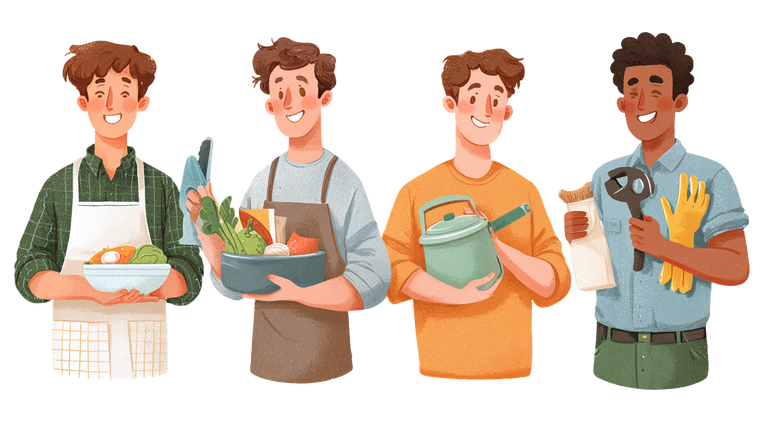 Happy Cooking Boys Vinyl Car Decal Sticker – Waterproof & UV-Resistant 2.72"