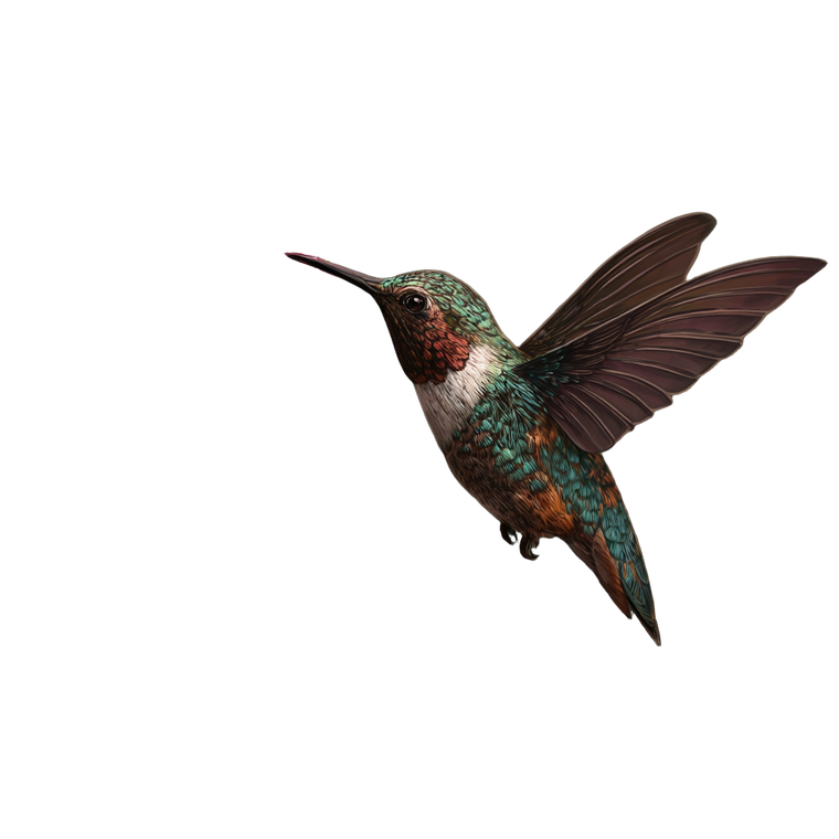Hummingbird Drinking Nectar Vinyl Car Decal Sticker – Waterproof & UV-Resistant 3.4133333333333336"