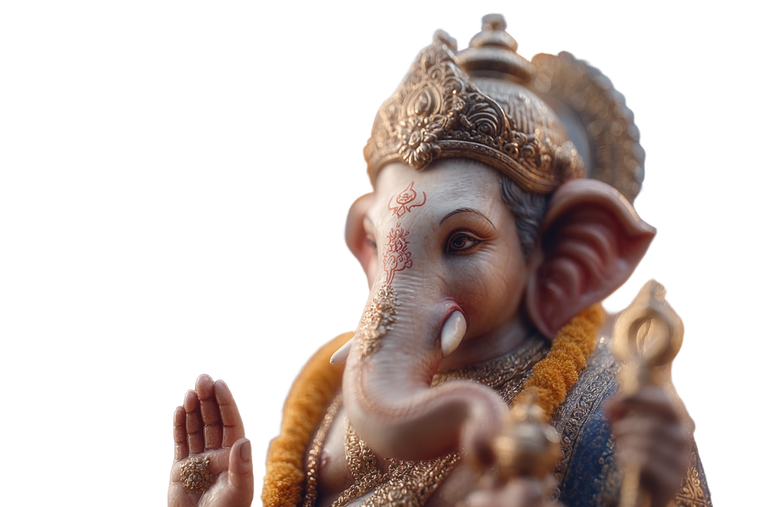 Giant Ganesha Idol Vinyl Car Decal Sticker – Waterproof & UV-Resistant 5.97333333333333