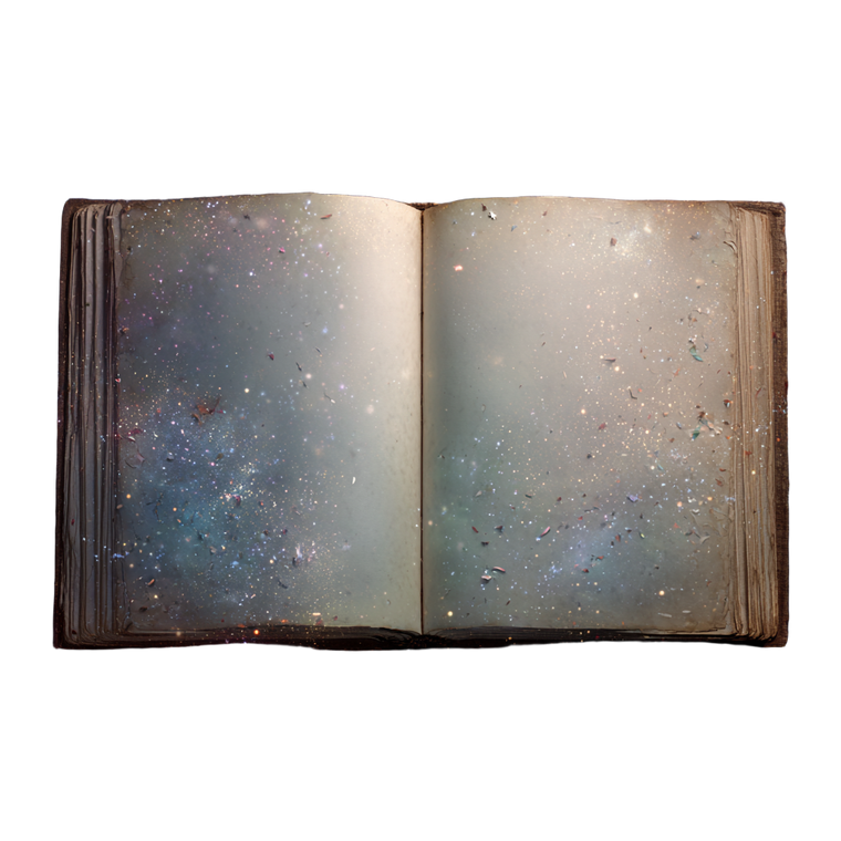 Magical Open Book V3 Vinyl Car Decal Sticker – Waterproof & UV-Resistant 6.826666666666667"