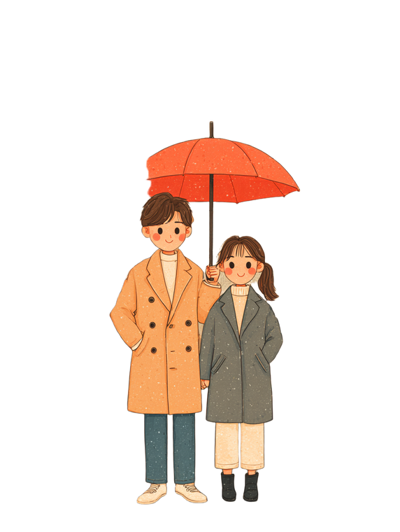 Korean Couple Umbrella Vinyl Car Decal Sticker – Waterproof & UV-Resistant 8.213333333333333" Korean Couple Umbrella Vinyl Car Decal Sticker – Waterproof & UV-Resistant 8.213333333333333"