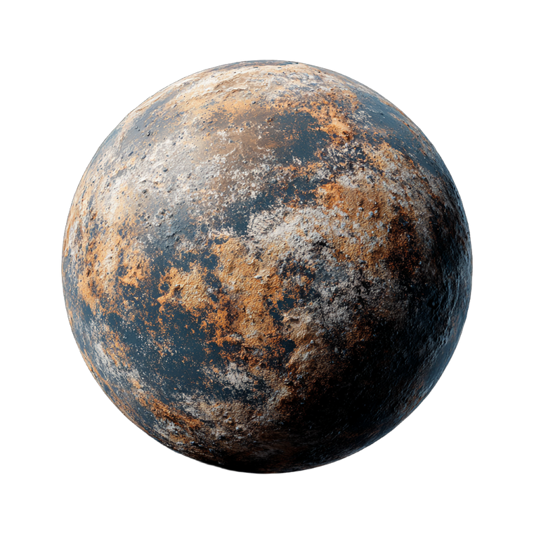 Exoplanet Render Vinyl Car Decal Sticker – Waterproof & UV-Resistant 3.4133333333333336"