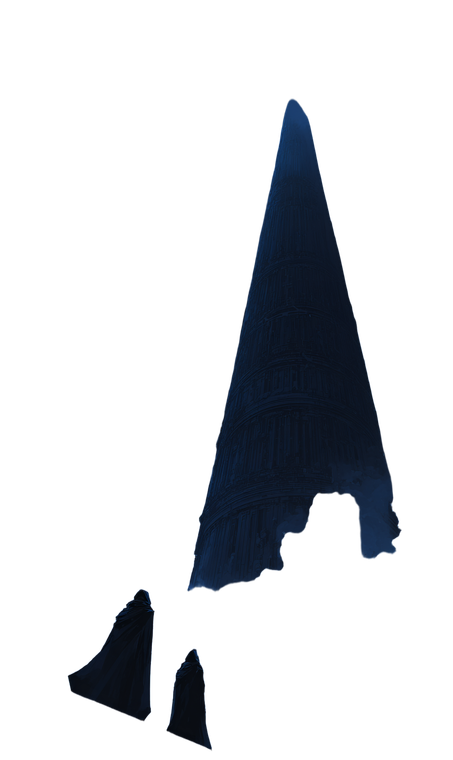 Mysterious Tower Figures Vinyl Car Decal Sticker – Waterproof & UV-Resistant 9.49333333333333