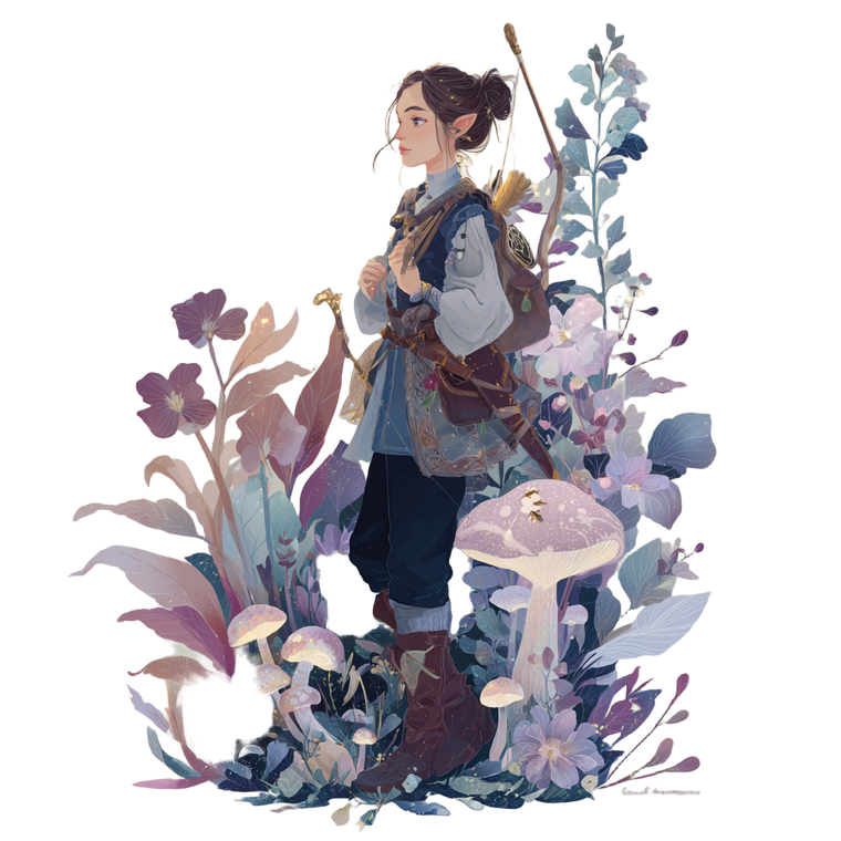 Fantasy Self Portrait Vinyl Car Decal Sticker – Waterproof & UV-Resistant 3.4133333333333336"