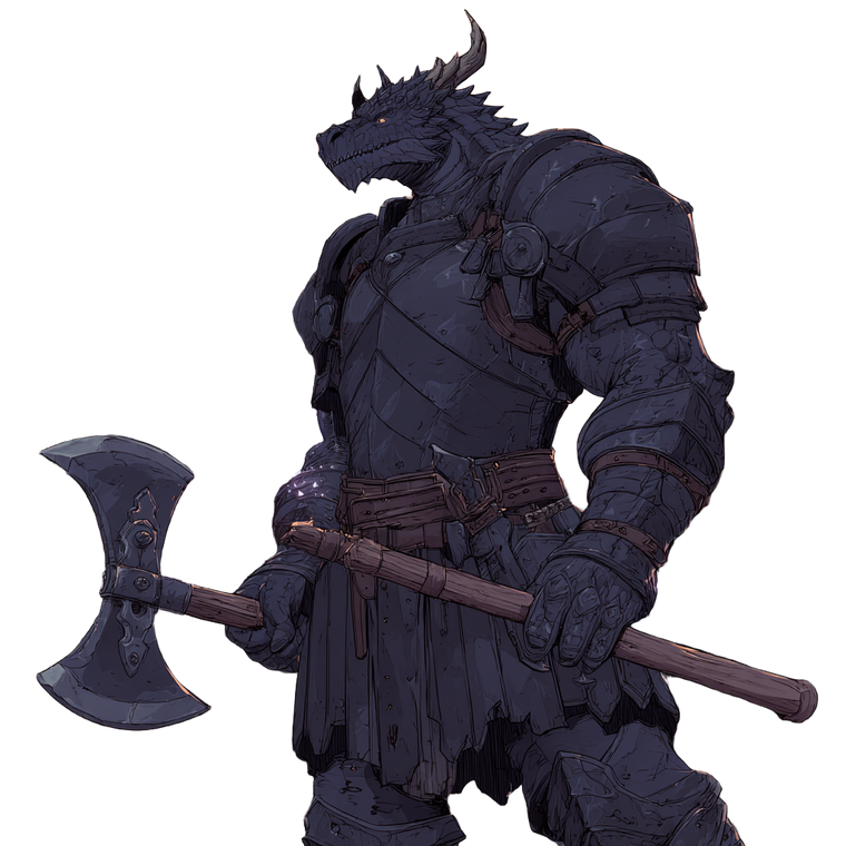 Dragonborn Warrior V64 Vinyl Car Decal Sticker – Waterproof & UV-Resistant 3.4133333333333336"