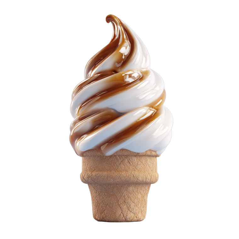 Glossy Ice Cream Vinyl Car Decal Sticker – Waterproof & UV-Resistant 3.4133333333333336"