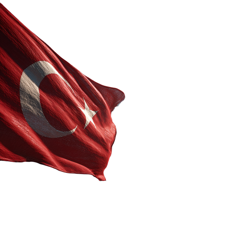 Turkish Flag Bosphorus Vinyl Car Decal Sticker – Waterproof & UV-Resistant 3.4133333333333336"