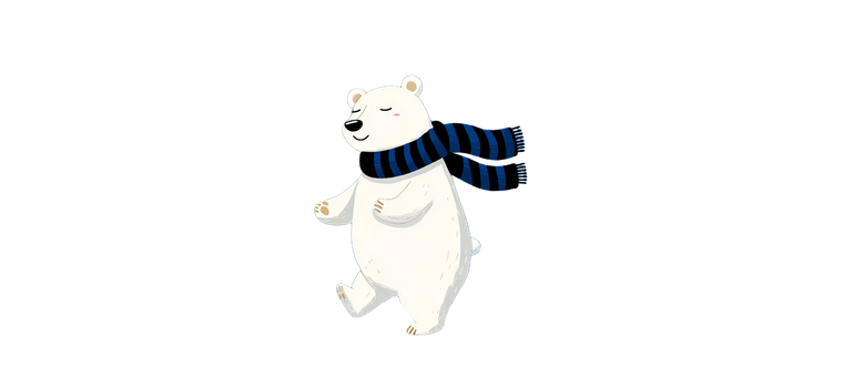 Dancing Polar Bear V4 Vinyl Car Decal Sticker – Waterproof & UV-Resistant 2.453333333333333"