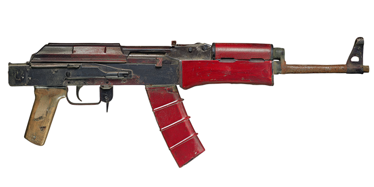 Old Assault Rifle Vinyl Car Decal Sticker – Waterproof & UV-Resistant 5.12"
