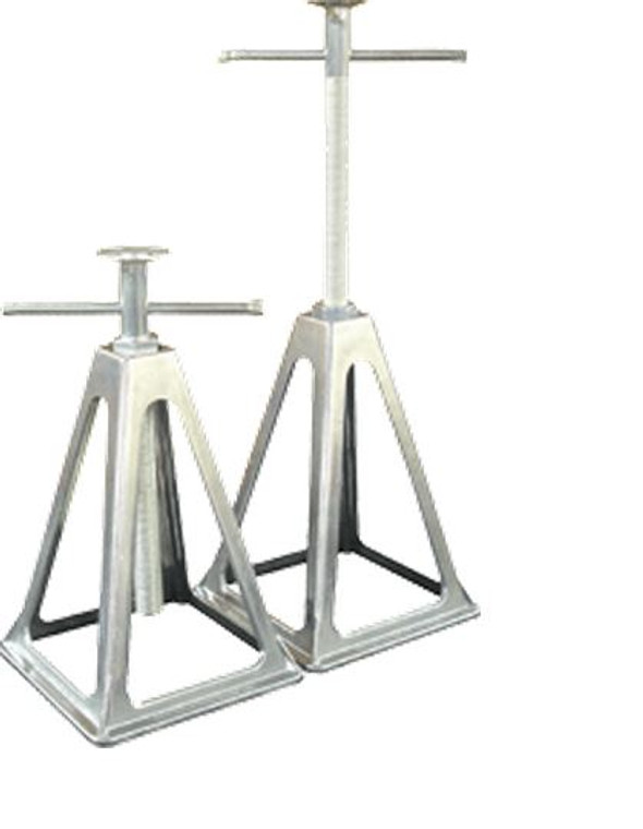 Sturdy Aluminum Trailer Stabilizer Jacks | 6000lb Capacity | Extend 11-17" | Set of 2