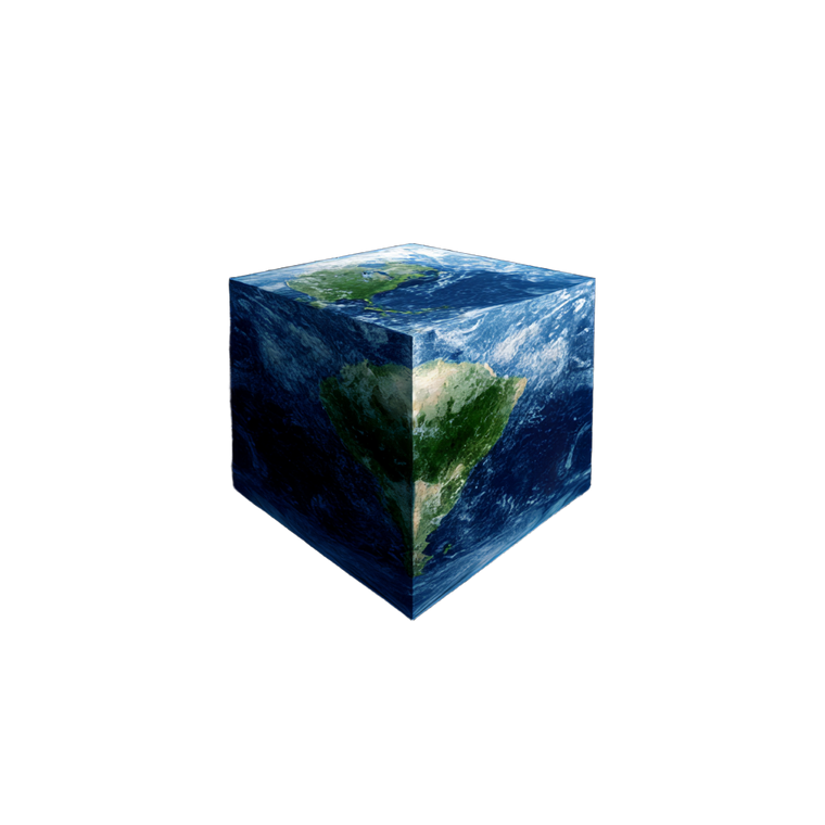 Square Earth Vinyl Car Decal Sticker – Waterproof & UV-Resistant 6.826666666666667"