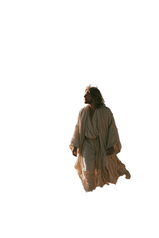Jesus On Clouds V3 Vinyl Car Decal Sticker – Waterproof & UV-Resistant 4.4