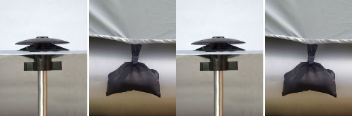 2x Prevent Boat Cover Damage|Adjustable Aluminum Pole|Made in USA