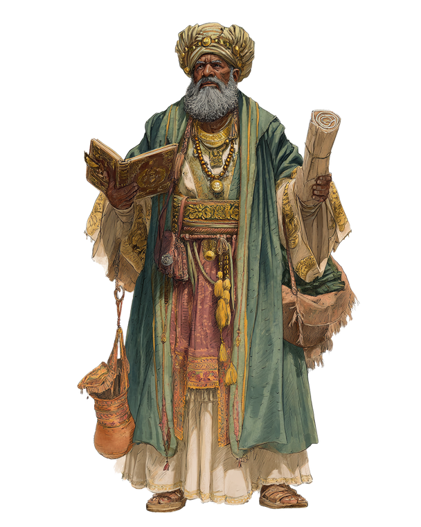 Israelite High Priest Vinyl Car Decal Sticker – Waterproof & UV-Resistant 4.0"