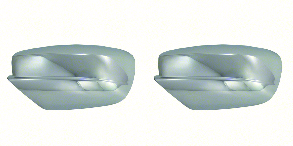 2x Enhance and Make a Statement with Chrome Plated Mirror Covers | For 2011-2023 Dodge Charger, Chrysler 200,300