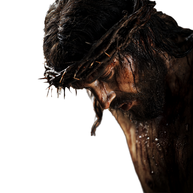 Crucifixion Of Jesus Vinyl Car Decal Sticker – Waterproof & UV-Resistant 3.4133333333333336"
