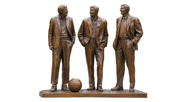 Basketball Coaches Statue Vinyl Car Decal Sticker – Waterproof & UV-Resistant 5.4