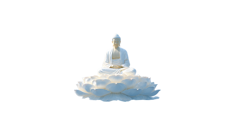 Serene Buddha V4 Vinyl Car Decal Sticker – Waterproof & UV-Resistant 5.4