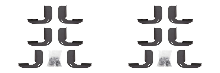 2x Dee Zee Running Board Mounting Kit | Easy No-Drill Installation | For Ford Super Duty Models