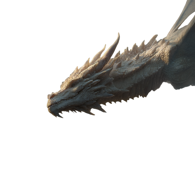 Elder Storm Dragon Vinyl Car Decal Sticker – Waterproof & UV-Resistant 3.4133333333333336"