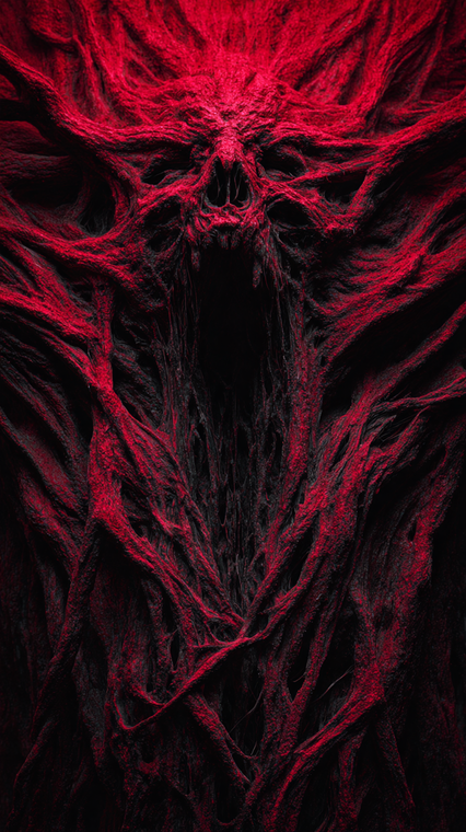 Eldritch Robed Entity V2 Vinyl Car Decal Sticker – Waterproof & UV-Resistant 9.706666666666667"