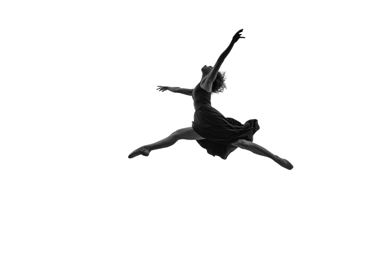 Leaping Dancer Silhouette V2 Vinyl Car Decal Sticker – Waterproof & UV-Resistant 5.97333333333333