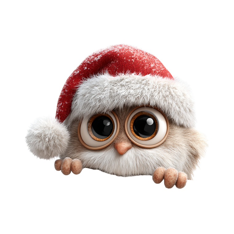 Cute Santa Claus V12 Vinyl Car Decal Sticker – Waterproof & UV-Resistant 3.4133333333333336"