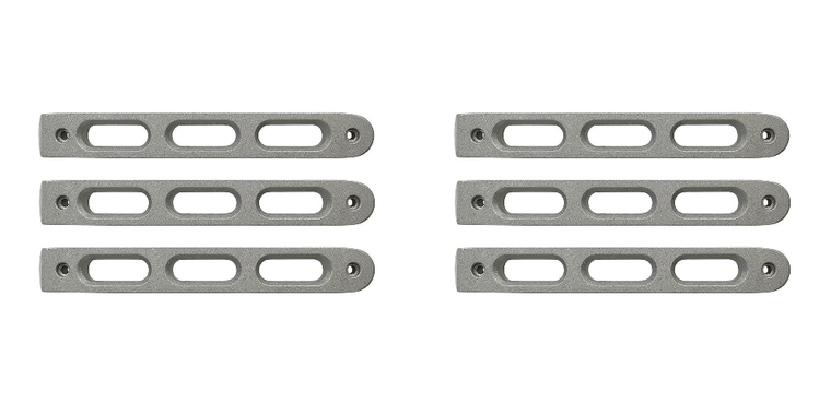 2x Upgrade Your Jeep Wrangler JK | DV8 Offroad | Slot Style Aluminum Door Handle Trim