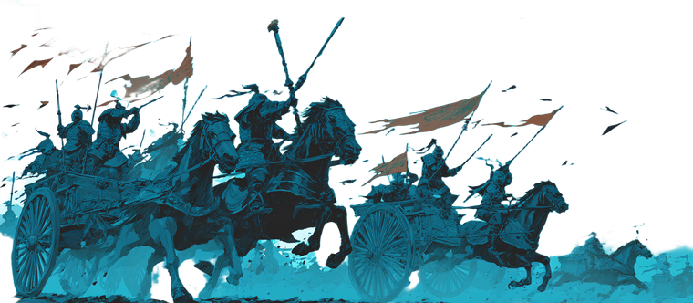 Ancient Zhou Soldiers Vinyl Car Decal Sticker – Waterproof & UV-Resistant 2.