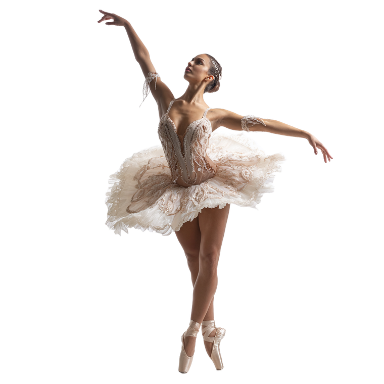 Ballet Dancer Posing Vinyl Car Decal Sticker – Waterproof & UV-Resistant 6.826666666666667"