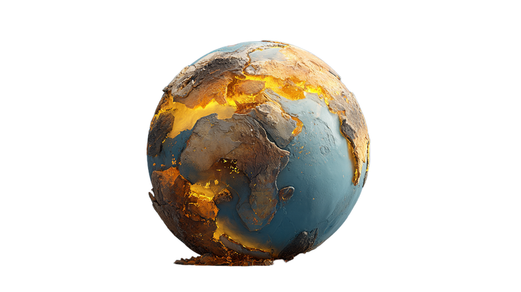 Glowing Earth Object Vinyl Car Decal Sticker – Waterproof & UV-Resistant 5.4