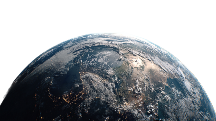 Planet Earth View V3 Vinyl Car Decal Sticker – Waterproof & UV-Resistant 5.4