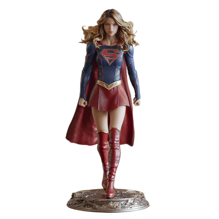 Supergirl Figure Vinyl Car Decal Sticker – Waterproof & UV-Resistant 3.4133333333333336"