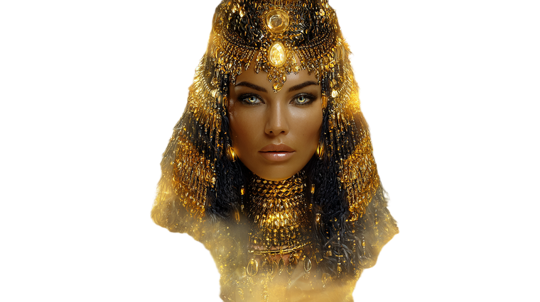 Egyptian Queen Portrait V13 Vinyl Car Decal Sticker – Waterproof & UV-Resistant 5.4