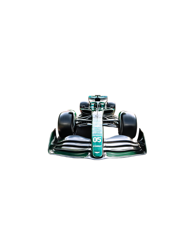 F1 Race Car Vinyl Car Decal Sticker – Waterproof & UV-Resistant 8.0"