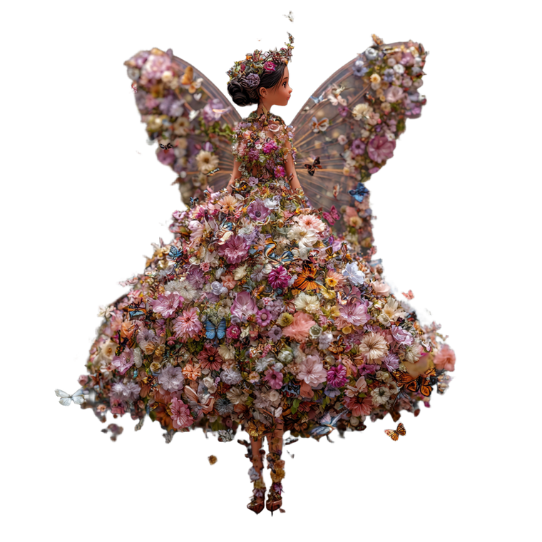 Fairy Swarm Vinyl Car Decal Sticker – Waterproof & UV-Resistant 3.4133333333333336"