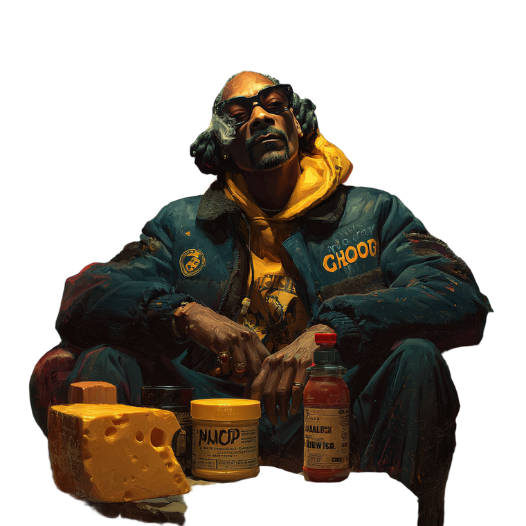 Snoop Dogg Vinyl Car Decal Sticker – Waterproof & UV-Resistant 3.4133333333333336"