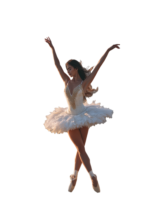 Graceful Ballet Dancer V6 Vinyl Car Decal Sticker – Waterproof & UV-Resistant 8.96"