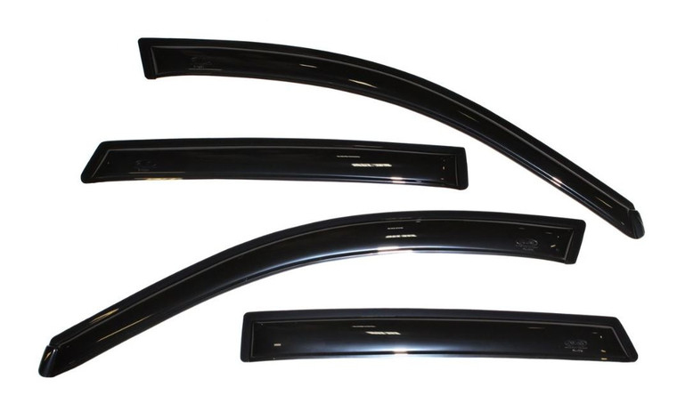 Ultimate Fresh Air & Rain Protection | Fits 2003-2008 Pontiac Vibe & Toyota Matrix | Set of 4 Smoke Ventvisors