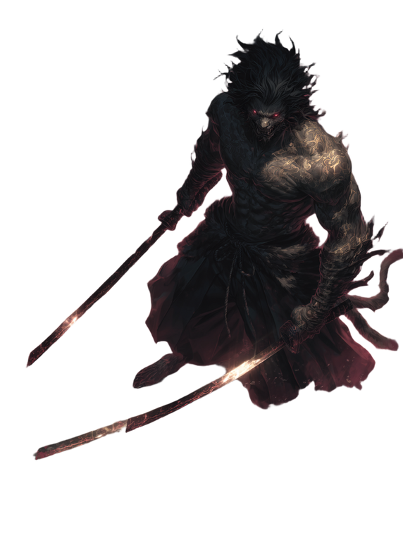Demonic Ronin Warrior Vinyl Car Decal Sticker – Waterproof & UV-Resistant 4.1066666666666665"