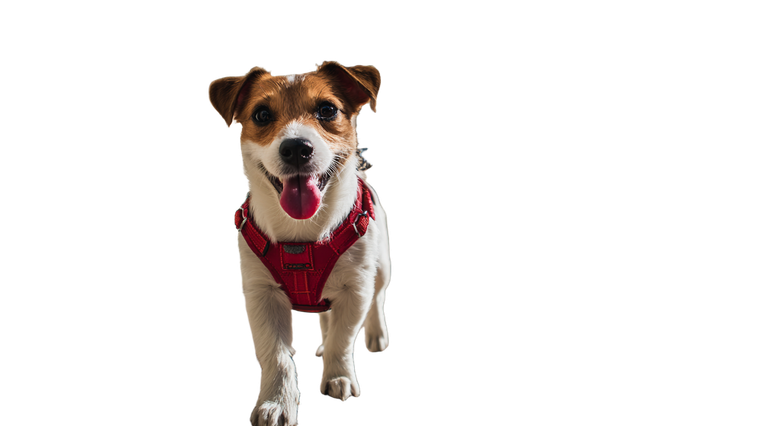 Happy Jack Russell V8 Vinyl Car Decal Sticker – Waterproof & UV-Resistant 5.4